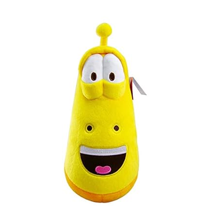 Cherubs 1pc Cute Larva Character Stuffed Plush (Large; 65cm; Yellow)