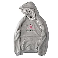 Venxic Mens Autumn Winter Fleece Hoodie Pullover Warm with Designs (L, Grey)