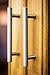 Kitchen Cabinet Door Handle Set: Modern Satin Nickel Stainless Steel Handles for Cabinets, Cupboards and Drawers - Silver T-Bar Pulls with 2 Mounting Screw Sets - 5” Length, 3” Center - 30 Pack