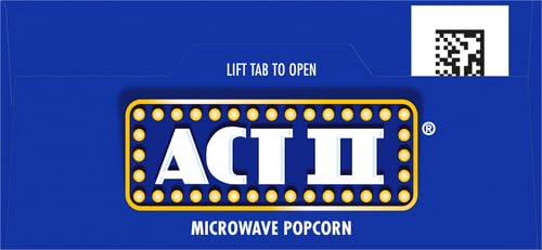 ACT II POPCORN WITH BUTTER, 2.75 OZ, 3 CT