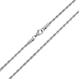 Stainless Steel Rope Chain Necklace 3.1MM (18