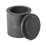 Lucksender 40*40mm Graphite Crucible with Lid Lab Supply Articles