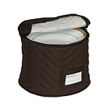 9 Chocolate Microfiber Chest  For Soup Bowls