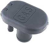 Perko 1319DPGBLK VENTED GAS FILL FLIP-TOP BLK STR