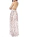 Floerns Women's Sexy Floral Backless Beach Party Maxi Dress Pink S