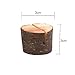 Rustic Wood Table Numbers Holder Stump Memo Clip Holder Picture Memo Note Photo Clip Holder Party Decorations Wedding Table Name Card Holder Message Clip (20PCS)