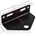 NIXFACE Universal Zero Turn Mower Trailer Hitch Heavy Duty Steel Black