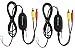 LeeKooLuu Upgraded RCA Video Wireless Transmitter and Receiver for Car/SUV/Van Backup Camera System 9V-24V Lastest 2.4GHz Wireless Color Video for Rear View Camera Monitor System Range 30ft - 45ft
