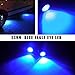 YITAMOTOR 10pcs Eagle Eye LED DRL Bulbs High Power 9W Car Motorcycle Daytime Running Lighting Fog Reverse Bumper Tail Backup Signal Light (Blue)