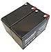 PowerStar 2 Pack - 12V 9Ah BATTERY Compatible with apc BACK-UPS NS1250, NS 125