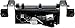 APDTY 80711 Rear Hatch Liftgate Latch Handle (Upgraded Metal Bracket Design)
