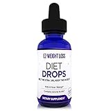Natural Weight loss DIET DROPS - Helps burn calories - Appetite Suppressant with African Mango & Amino Acids - Ultra Concentrated - Burn Unwanted Fat All Natural - Maintain Muscle (1)