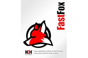 NCH SOFTWARE FastFox Text Expander Software - Save Time with Keyboard Shortcuts & Macros [Download]