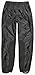 Joe Rocket RS2 Womens 2-Piece Motorcycle Rain Suit (Black/Black, Medium)