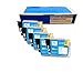 Inkjetcorner 5 Pack Cyan Replacement Ink Cartridge for Brother LC-61 LC61C MFC-295CN MFC-490CW MFC-495CW MFC-5490CN MFC-5890CN MFC-6490CW MFC-J265w MFC-J410w MFC-J415w MFC-J615W MFC-J630W
