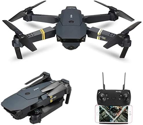 DyausDrone E58 FPV Quadcopter - Wi-Fi 720HD Remote Controlled Drone Camera – Real Time Transmission for Live Streaming – Mobile APP for Ultimate Control –User-Friendly Interface - Wide Angle Hold Mode