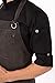 Chef Works Unisex Dorset Chefs Bib Apron, Pewter, One Size