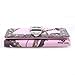 Emperia Women's Julia Mossy Oak Ladies Tri-Folded Buckle Wallet with Rhinestones, Camouflage/Pink/Trim Brown, 7.5 x 1 x 4.5-Inch