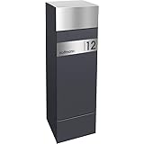 Briefkasten mit paketbox Briefkasten mit paketbox