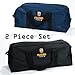 Rugged Tools Tool Bag Combo - Includes 1 Small & 1 Medium Toolbag - Organizer Tote Bags for Electrician, Plumbing, Gardening, HVAC & More primary