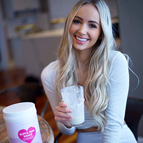 SkinnyMint Slim & Trim Shake Meal Replacement Shakes for Women Creamy Cupcake Flavor
