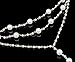 Bienvenu Ivory Pearl Beach Wedding Barefoot Sandals Dancing Ankle Bracelet, Gold