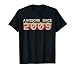 Awesome Since 2009 - 11 Years Old 11th Birthday Gift T-Shirt primary