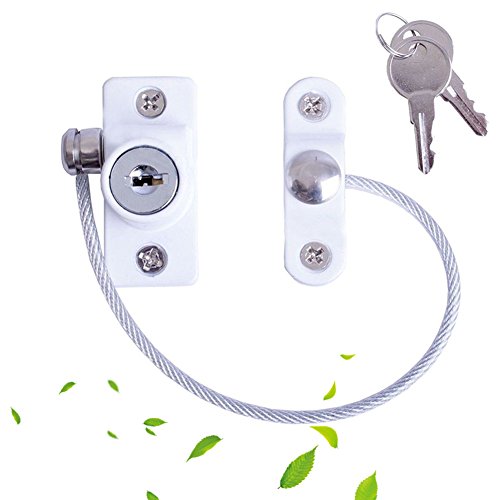 Luerme Children Safety Lock for Door and Window Location Limiting Lock Stopper Anti-Fall Lock Preventing Kids Climbing Window