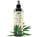 Green Leaf Naturals Organic Aloe Vera Gel Spray for Skin, Hair, Face, After Sun Care and Sunburn Relief - 99.8% Organic - 100% Pure and Natural Skin Care Moisturizer