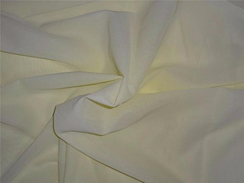 100% cotton rubia voile pastel yellow color 44" B2#107[4]