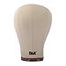 GEX Cork Canvas Block Head Manequin Head Wig Display Styling Head With Mount Hole