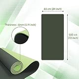 ComFy Mat Premium TPE Yoga Mat Non Slip 183x61x6mm with Carry Bag view 4