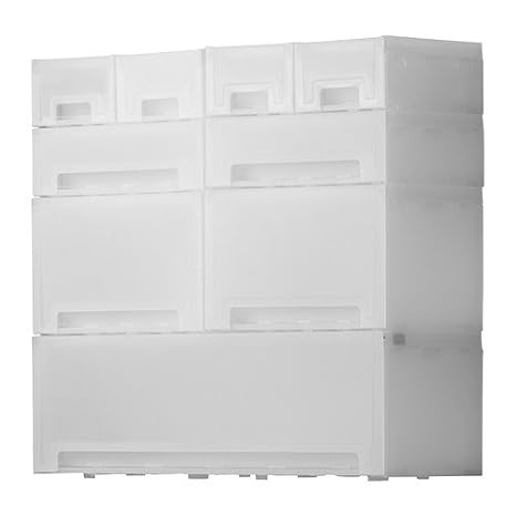 Ikea KUPOL - Pull-out storage, white - 53x18x48 cm: Amazon.co.uk