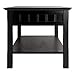Winsome Timber Occasional Table, 38 inches, Black