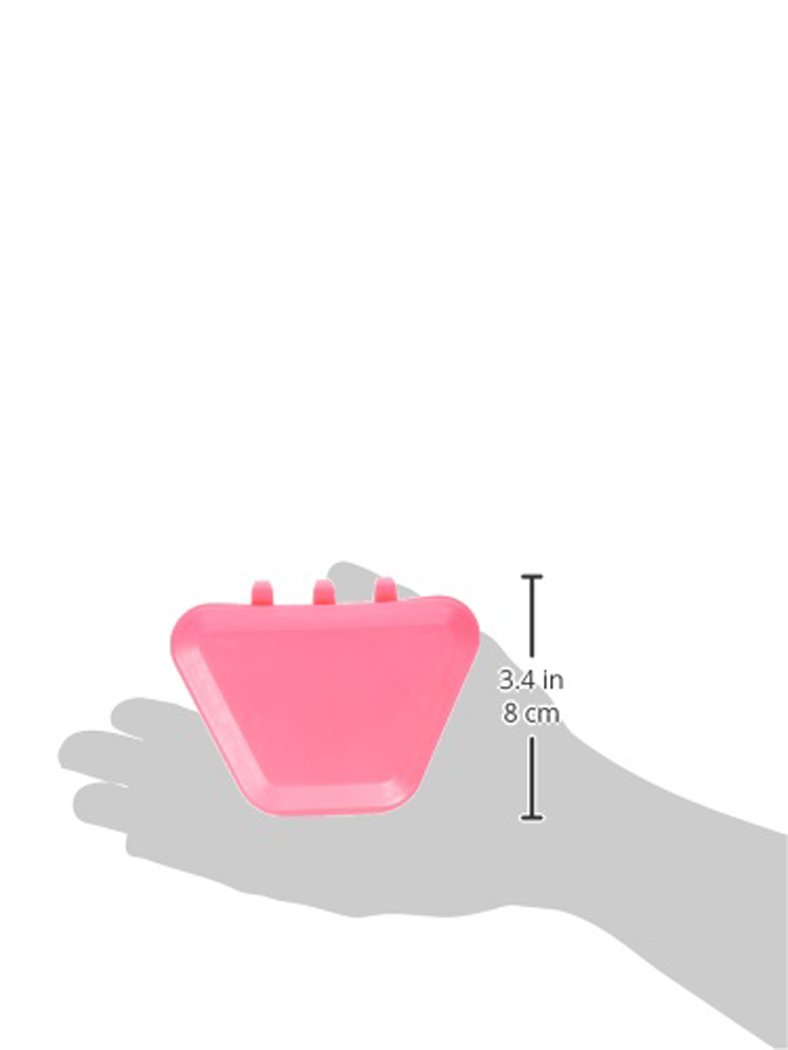 Pureline Oralcare Denture Container Capable of Soaking a Complete Upper & Lower, Hot Pink : Beauty