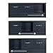 South Shore Ulysses Bookcase Headboard with Doors, Twin, Blueberry