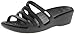 crocs Women's 14706 Rhonda Wedge Pump,Black/Black,8 M US