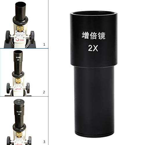 Youngy 2X Bio-Microscope Barlow Lens Mounted Biological Microscope Eyepiece Adapter Size 23.2mm - Thumbnail 3