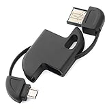 JERN Mini Key chain Micro USB Charger Sync Data Cable Adapter