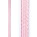 Globe Electric Designer Series 9-ft Fabric Extension Cord, 3 Polarized Outlets, Right Angle Plug, 125 Volts, Pink, 22839
