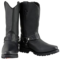 Milwaukee Leather MBM9015 Men’s Black 11-Inch