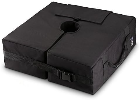 NEW ~ Patio Umbrella Base Weight Bag, 18” Square With Side Slot Opening, Free Sand Scoop Included