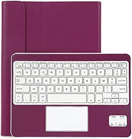CoastaCloud Clavier AZERTY Bluetooth 3.0 Étui Housse pour Tout système Windows Android Tablette PC 9.0-10.6 Pouces Touchpad Tactile