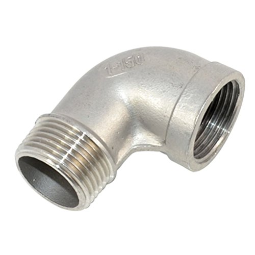 1-4"-2" Stainless Steel Female x Male 90 Degree Street Elbow Threaded Cast SS SUS304 Pipe Fitting (1")