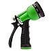 Joeys Garden Expanding Garden Hose Extra Strength Stretch Material with Brass Connectors - Bonus 8 Way Spray Nozzle, Carrying Bag and Hanger (50 Feet)