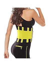 UltraComfy Waist Trimmer Sweat Belt AB Belt Promotes Weight Loss Burn Calories Increase Metabolism fit up to 57" Waist