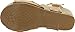 Refresh Mara-06 Womens Ankle Strap Comfort Wide Band Platform Wedge Sandals, Tan, 10