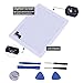 HDE White iPad 2 Digitizer Touch Screen Replacement Parts w/ 7 Piece Tool Kit and Adhesive Tape