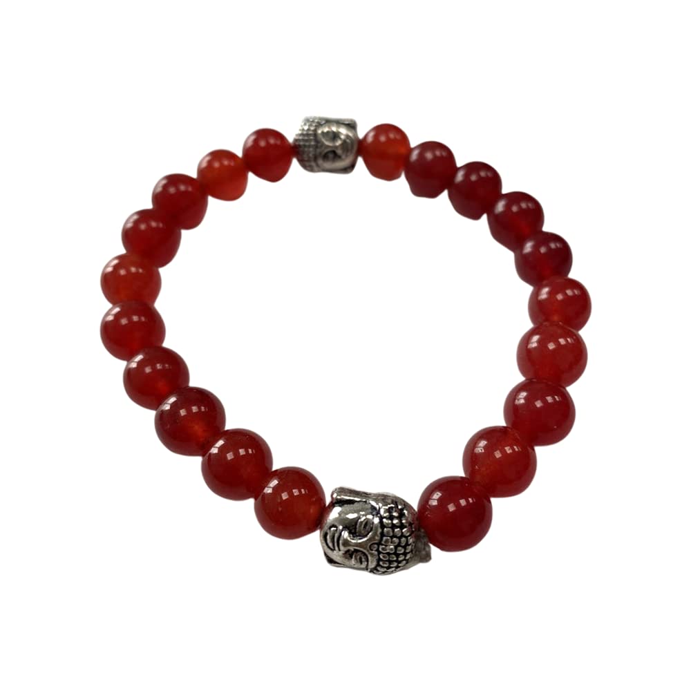 VIE Buddha Bracelet (Carnelian)