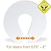 Baby Proofing Door Stopper, Finger Pinch Guard Upgrade Version, Thick Design, Prevents Children Finger Pinch Injuries, Child Safety by CalMyotis (4pack)